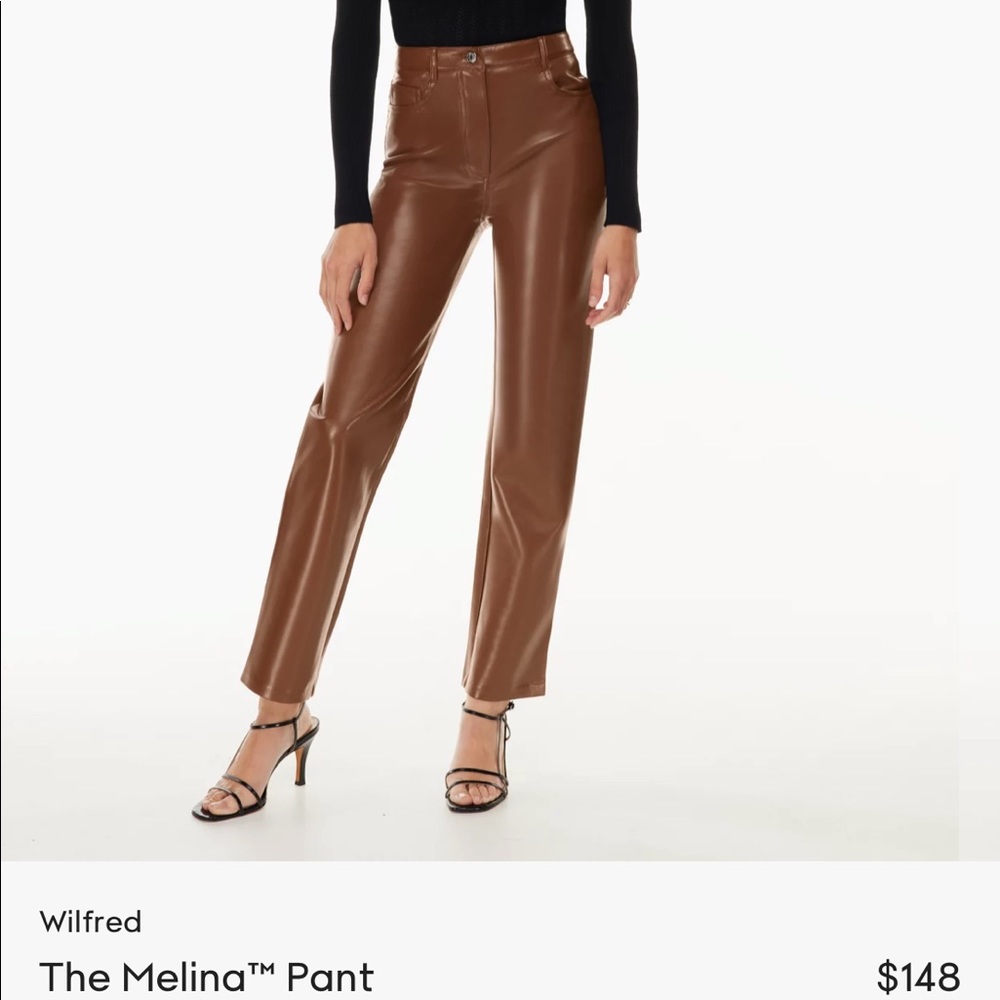 Wilfred Melina Pant in Cognac size 4